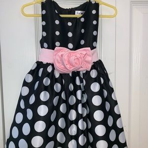 Joe-Ella polka dot party dress